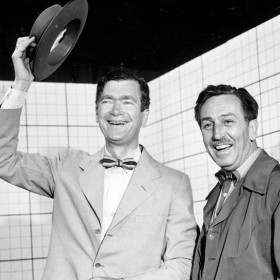 Buddy Ebsen with Walt Disney