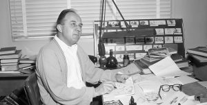 Don DaGradi at his desk