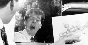 Fred Moore making faces