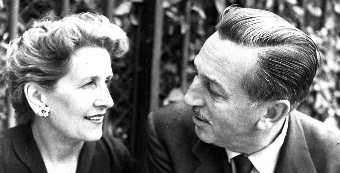 Walt Disney's wife Lillian Disney