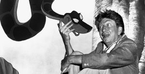 Sterling Holloway with Kaa