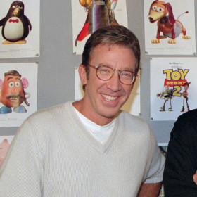 Tim Allen with Tom Hanks