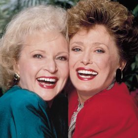 Actress Betty White in The Golden Girls