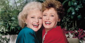 Actress Betty White in The Golden Girls