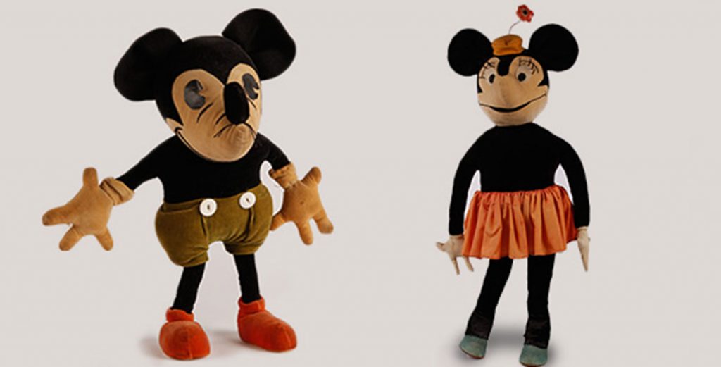 1930s mickey mouse doll