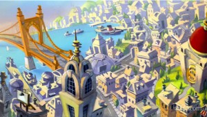 Duck Tales Duckburg Background Art