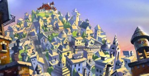 Duck Tales Duckburg Concept Art