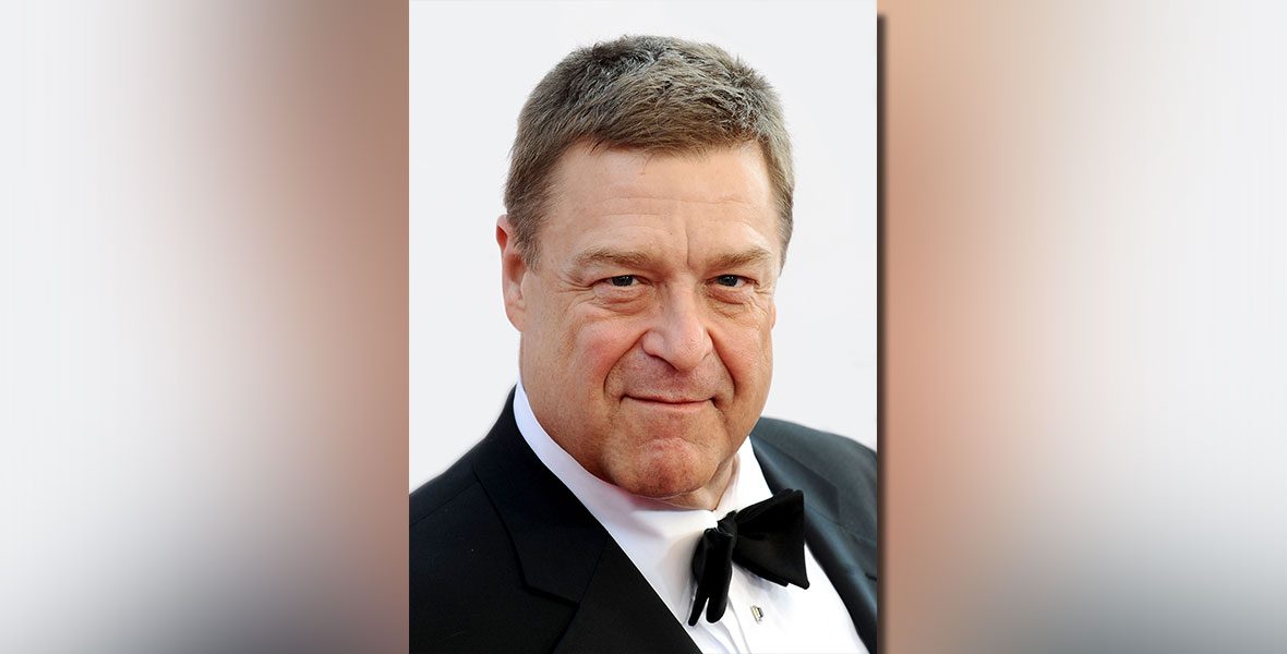 Film and television actor, John Goodman