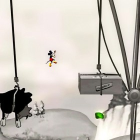 screen still from video game Epic Mickey