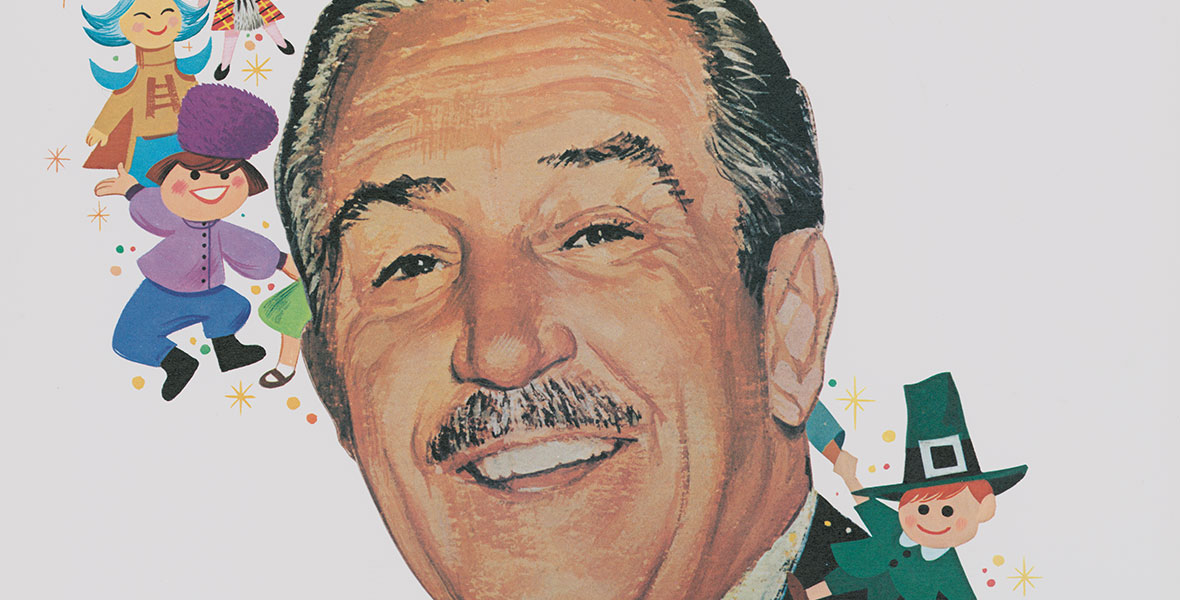 Walt on postage stamp