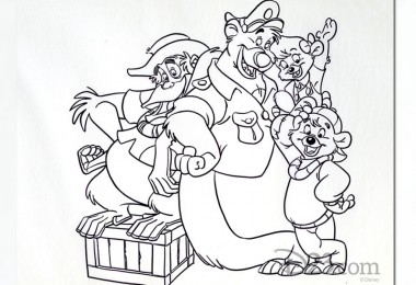 Sketch of TaleSpin Characters