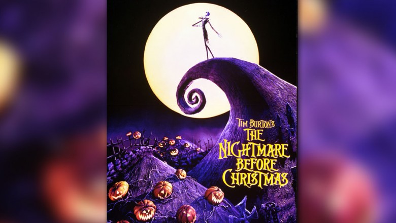 Poster for Tim Burton's A Nightmare Before Christmas
