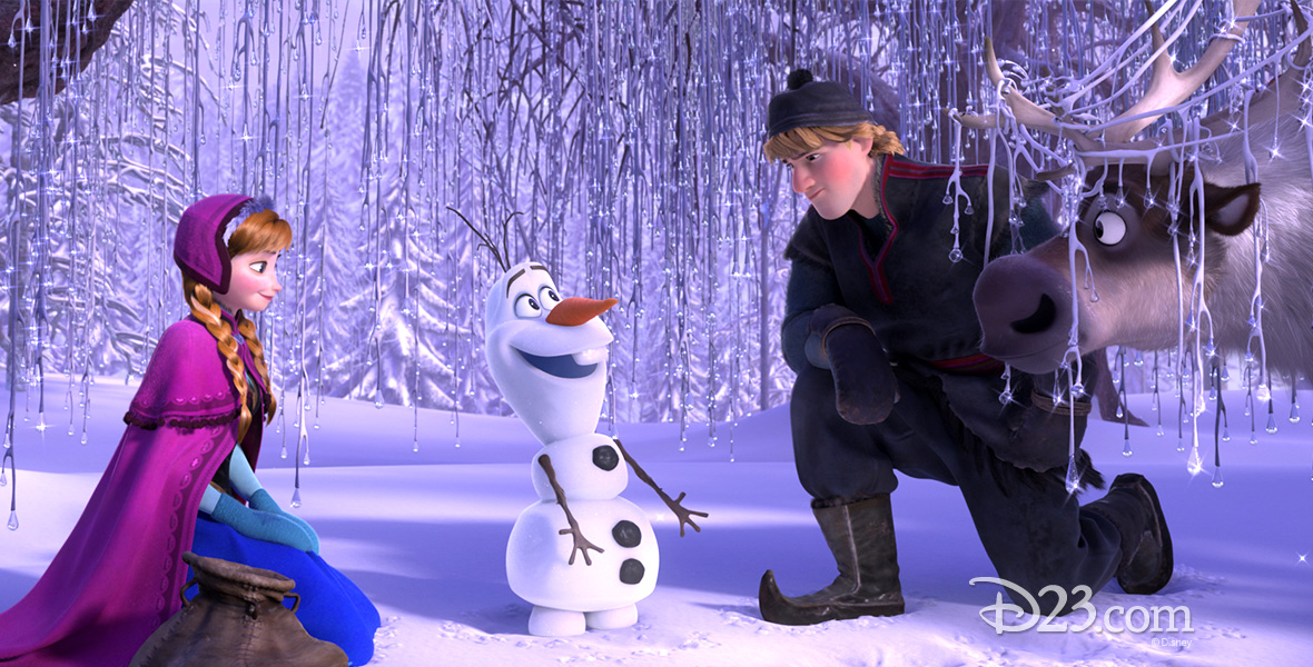 still from animated feature Frozen