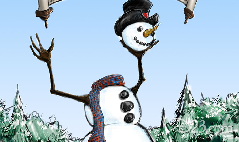 Headless snowman
