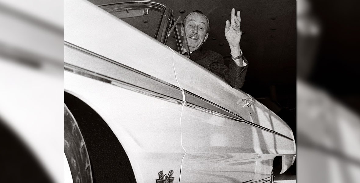 Walt on the Ford Magic Skyway