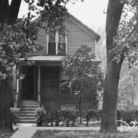 Tripp Avenue residence of Walt Disney when he lived with his family in Chicago