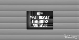 movie title frame from How Walt Disney Cartoons Are Made