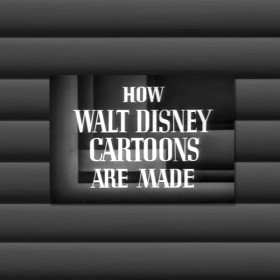 movie title frame from How Walt Disney Cartoons Are Made