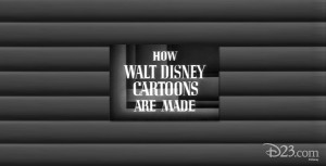 movie title frame from How Walt Disney Cartoons Are Made