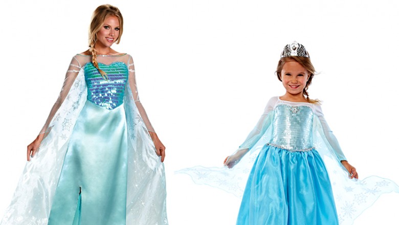 frozen princess costume