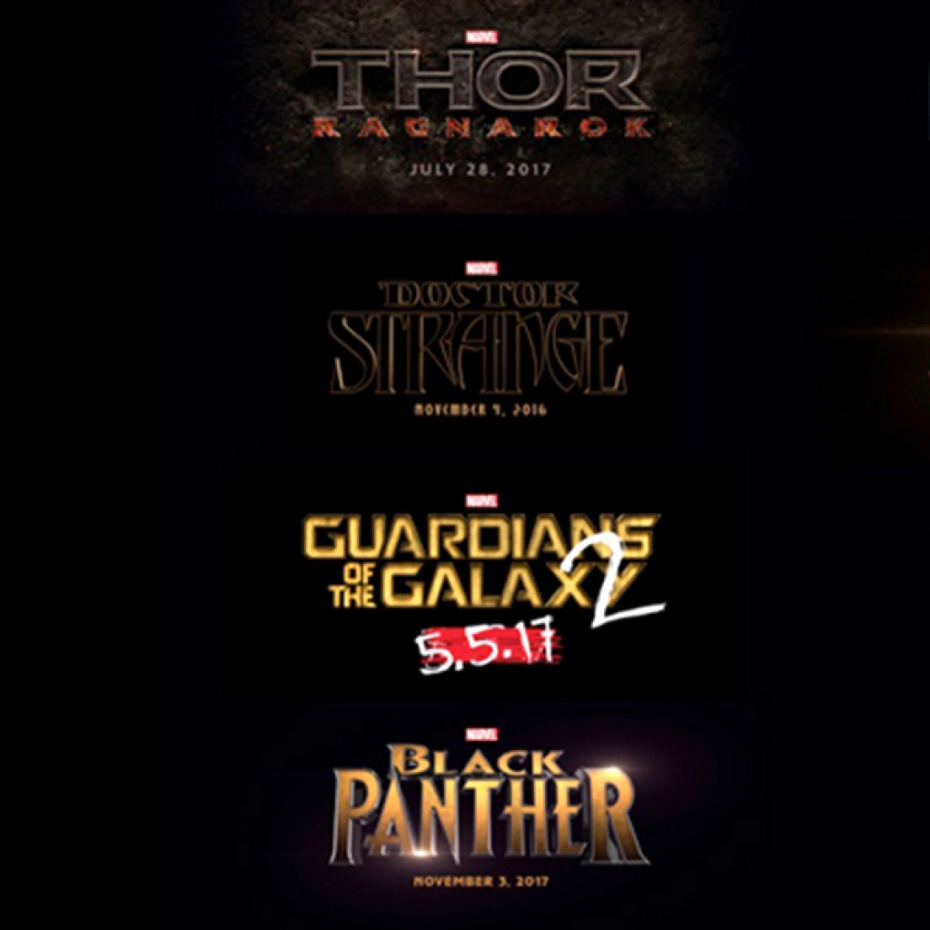 Marvel's Phase Three Movie Releases - D23