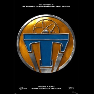 logo and teaser poster for Tomorrowland