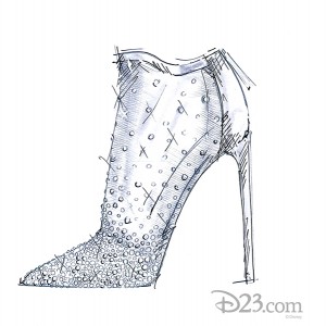 illustration of Cinderella Glass Slipper