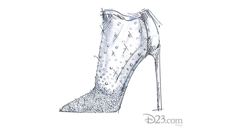 illustration of Cinderella Glass Slipper