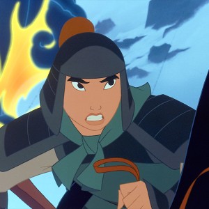 still from animated movie Mulan