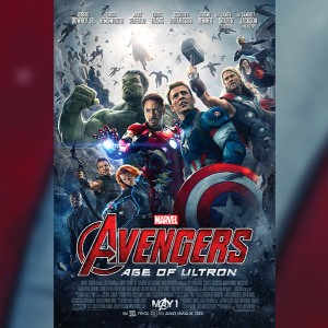 one-sheet movie poster for Avengers: Age of Ultron