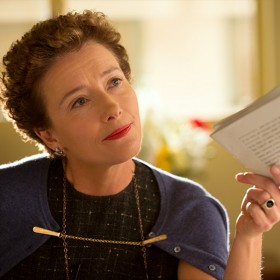 still from the movie Saving Mr. Banks featuring actress Emma Thompson