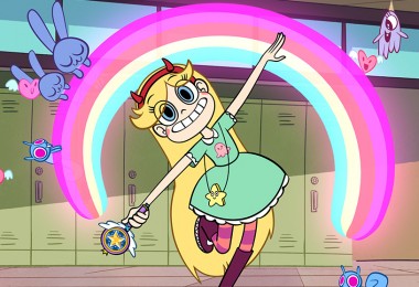 illustration of main character of Star vs. the Forces of Evil