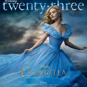 Disney twenty-three Spring 2015 cover art featuring Cinderella