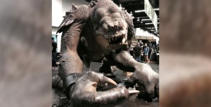 photo of a bigger-than-life Chained Monster at Star Wars Celebration