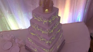 Disney themed wedding cakes