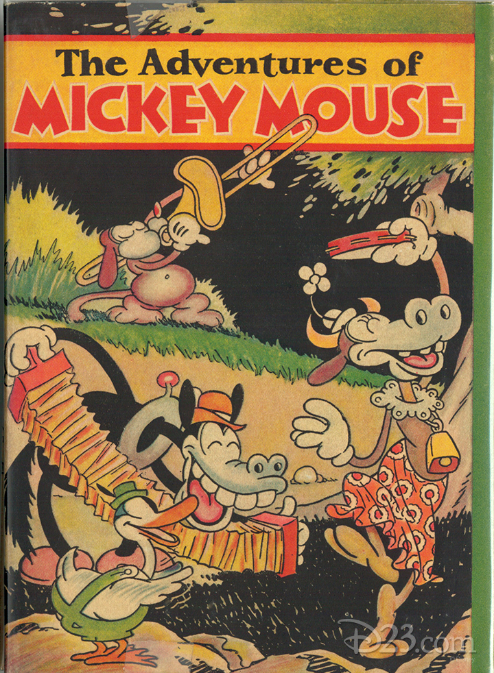 Early Donald Duck appearance in 1930s Mickey Mouse comic