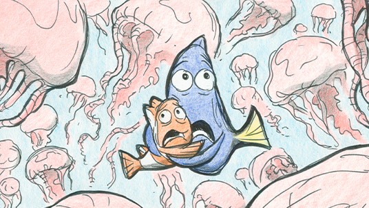 Finding Nemo Illustration