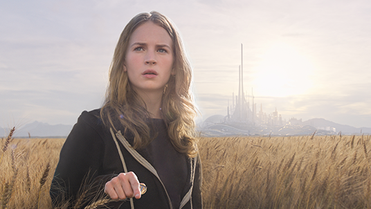 Britt Robertson in Tomorrowland