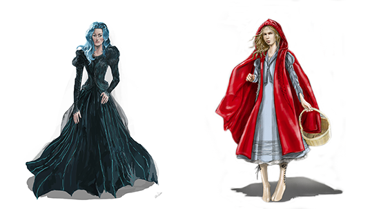 From Sketch to Still a Visual History of Alice in Wonderlands Costumes   Vanity Fair