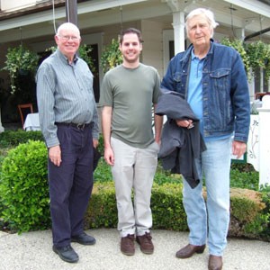 Dave Smith and Fess Parker