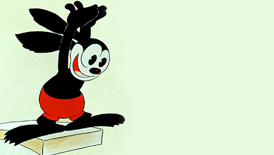 illustration of Oswald the Lucky Rabbit