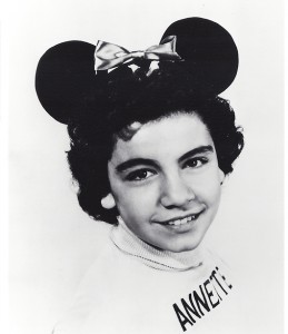 Photo of Mouseketeer Annette Funicello in the Mickey Mouse Club