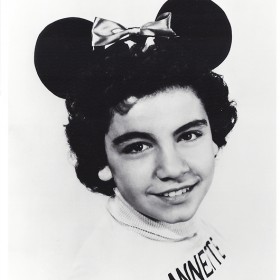 Photo of Mouseketeer Annette Funicello in the Mickey Mouse Club