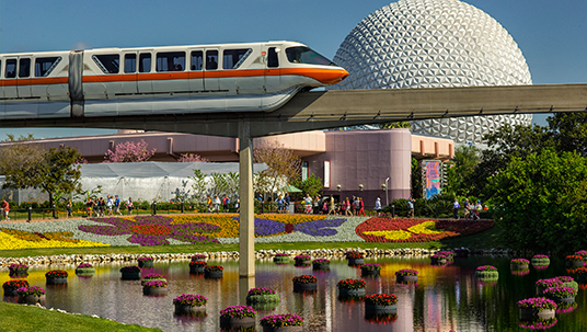 Epcot comes alive with thousands of vibrant plants and blossoms during the 22nd Annual International Flower & Garden Festival!