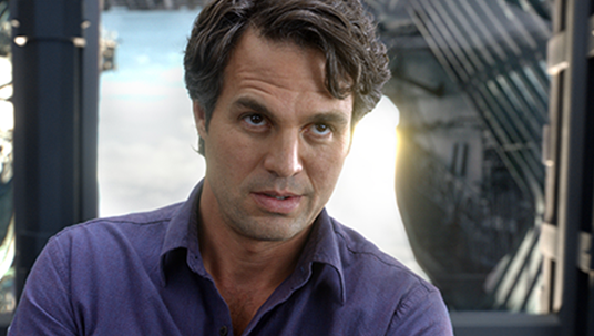 movie still of character Bruce Banner in The Avengers
