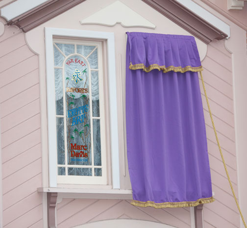Alice Davis's window is located alongside the window honoring Marc Davis