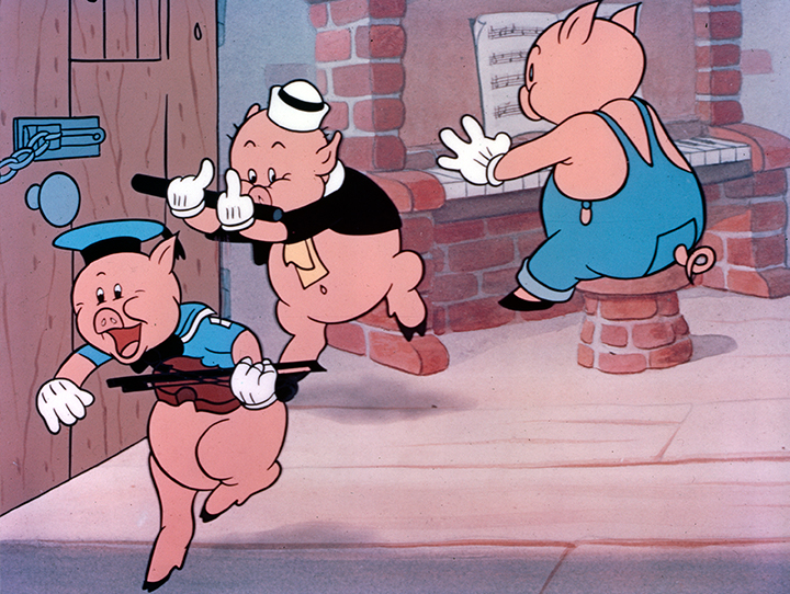 Characters - Classic Animation - Silly Symphonies - The Three Little Pigs -  D23