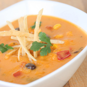 Practical Café’s Cheesy Enchilada Soup Recipe