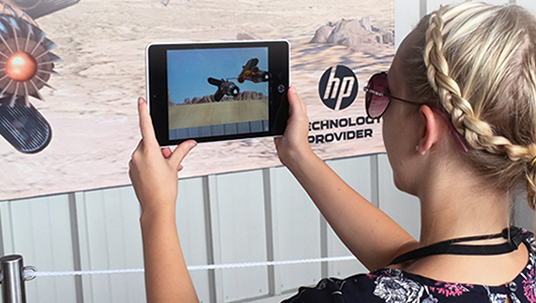 Augmented Reality with HP Aurasma