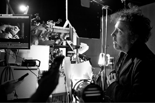Tim Burton Directing Frankenweenie
